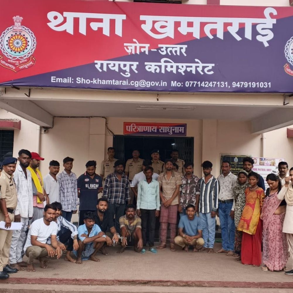 रायपुर में 'ऑपरेशन कालचक्र':190 वारंट तामील, 29 पर प्रतिबंधात्मक कार्रवाई,अवैध शराब और हथियार के मामलों में भी एक्शन