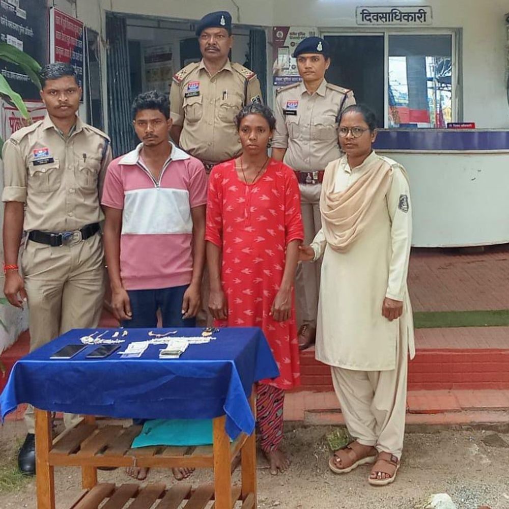 कांकेर में सूने मकान में चोरी का खुलासा, 2 आरोपी गिरफ्तार; 5 लाख का माल बरामद